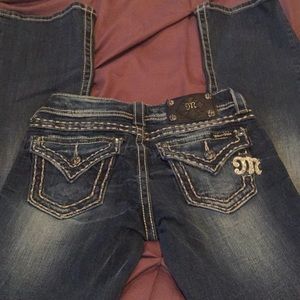 Miss Me boot cut jeans size 25 length 31